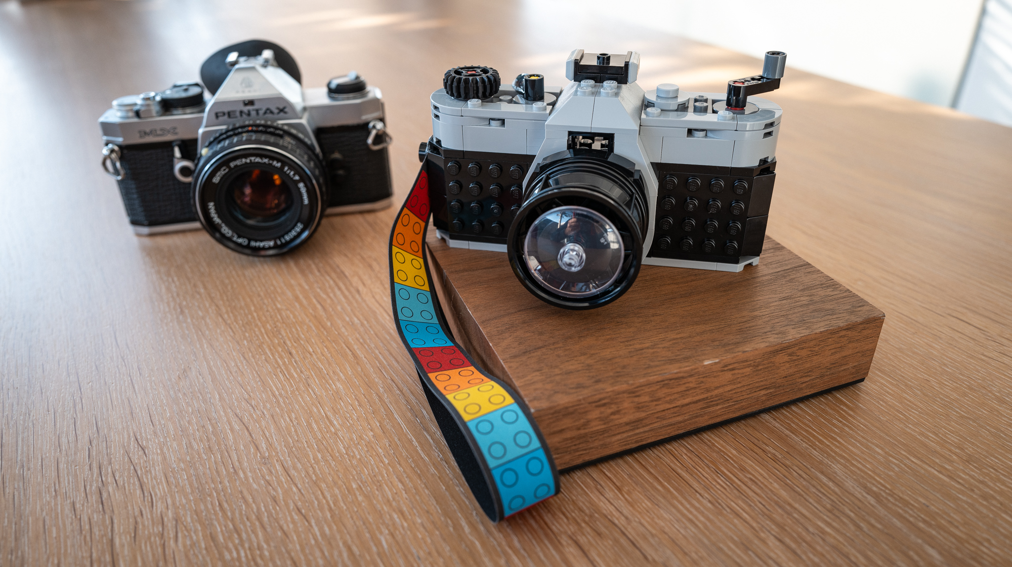 lego camera vs real camera